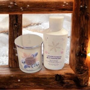 Snowflakes and Cashmere Set